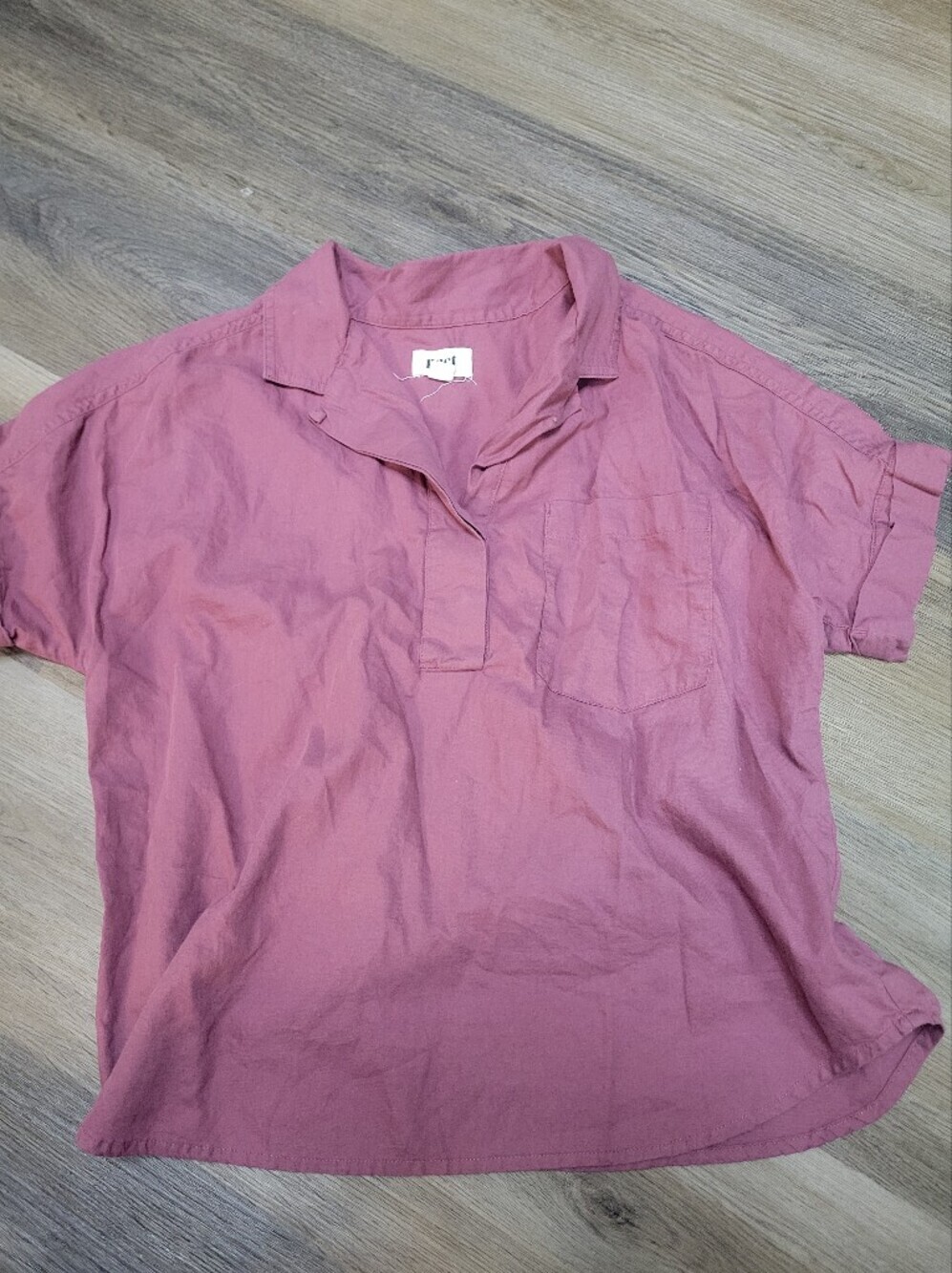 Pact Tee Mauve